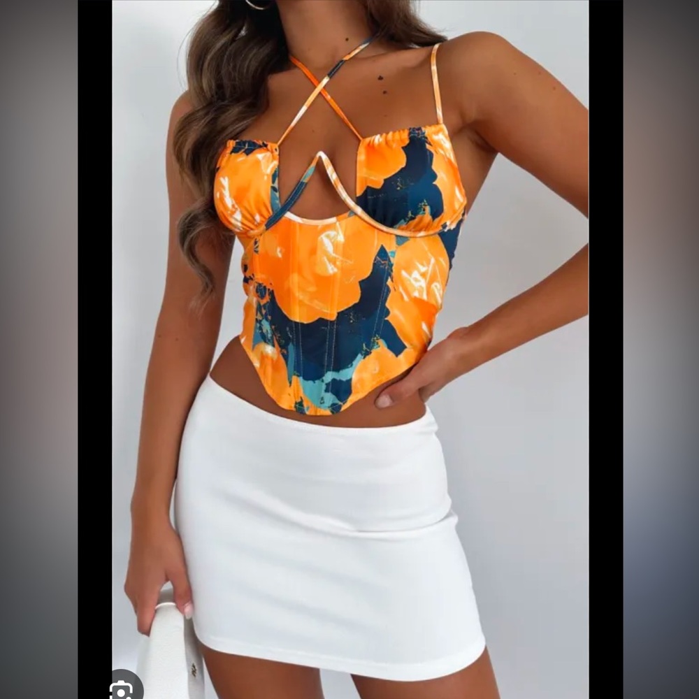 WHITEFOX Corset Top